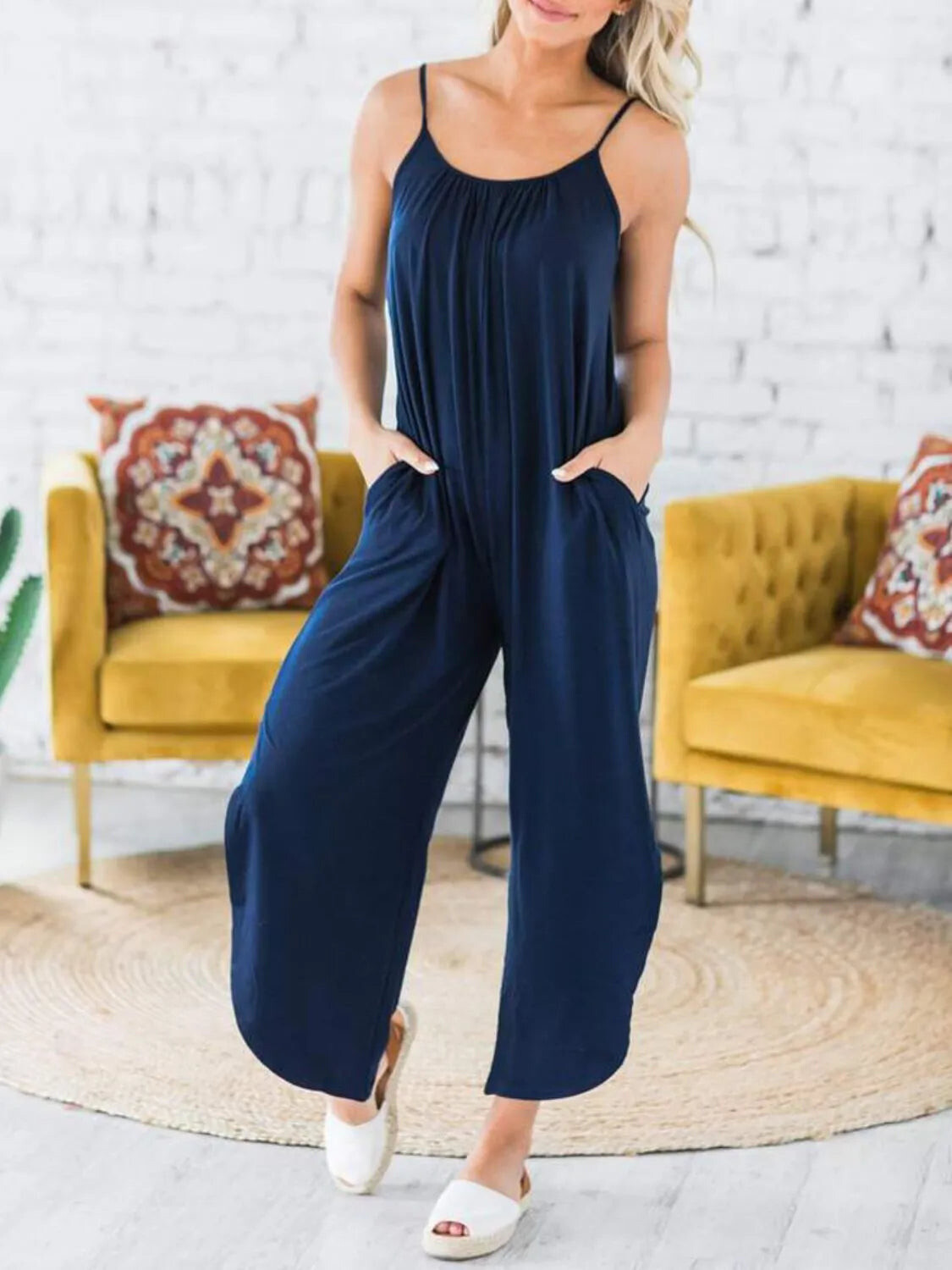 Navy Chic Jumpsuit
