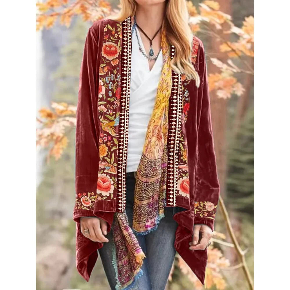 Bohemian Velvet Wrap