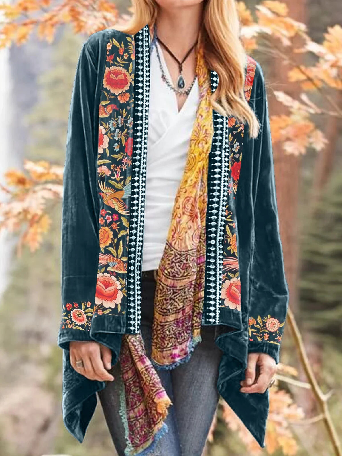Bohemian Velvet Wrap